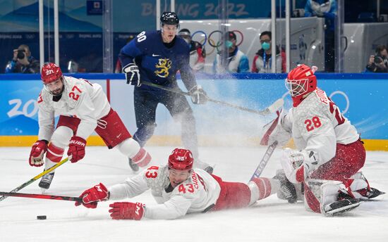 China Olympics 2022 Ice Hockey Finland - ROC