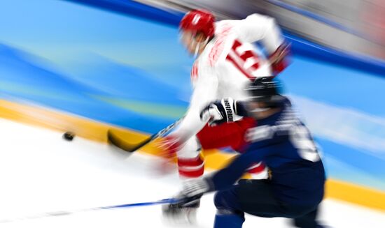 China Olympics 2022 Ice Hockey Finland - ROC