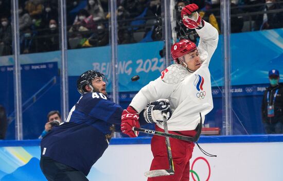 China Olympics 2022 Ice Hockey Finland - ROC