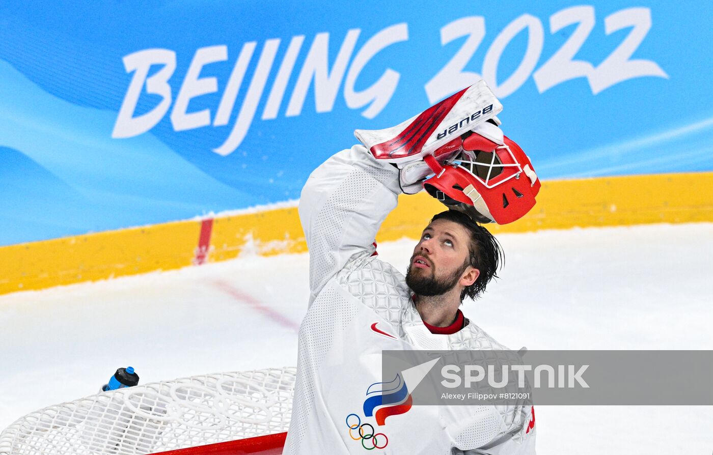 China Olympics 2022 Ice Hockey Finland - ROC