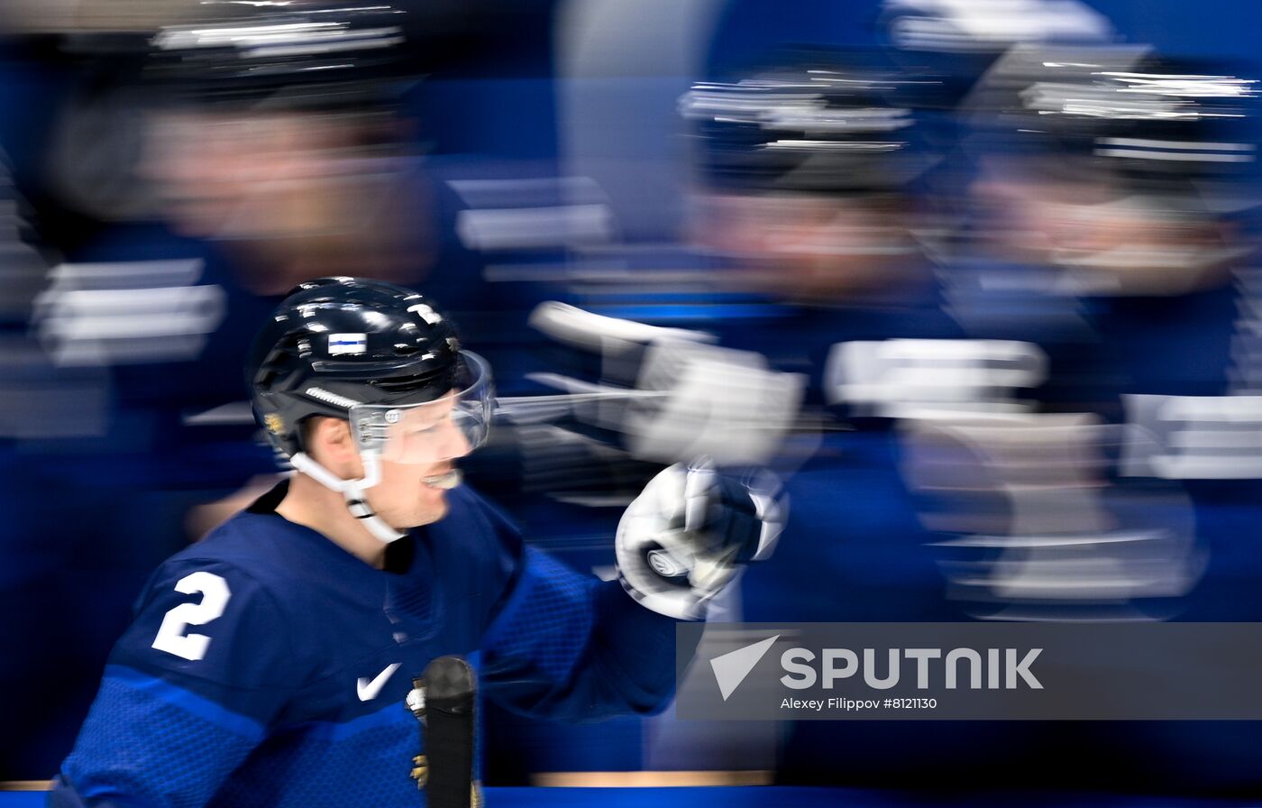 China Olympics 2022 Ice Hockey Finland - ROC