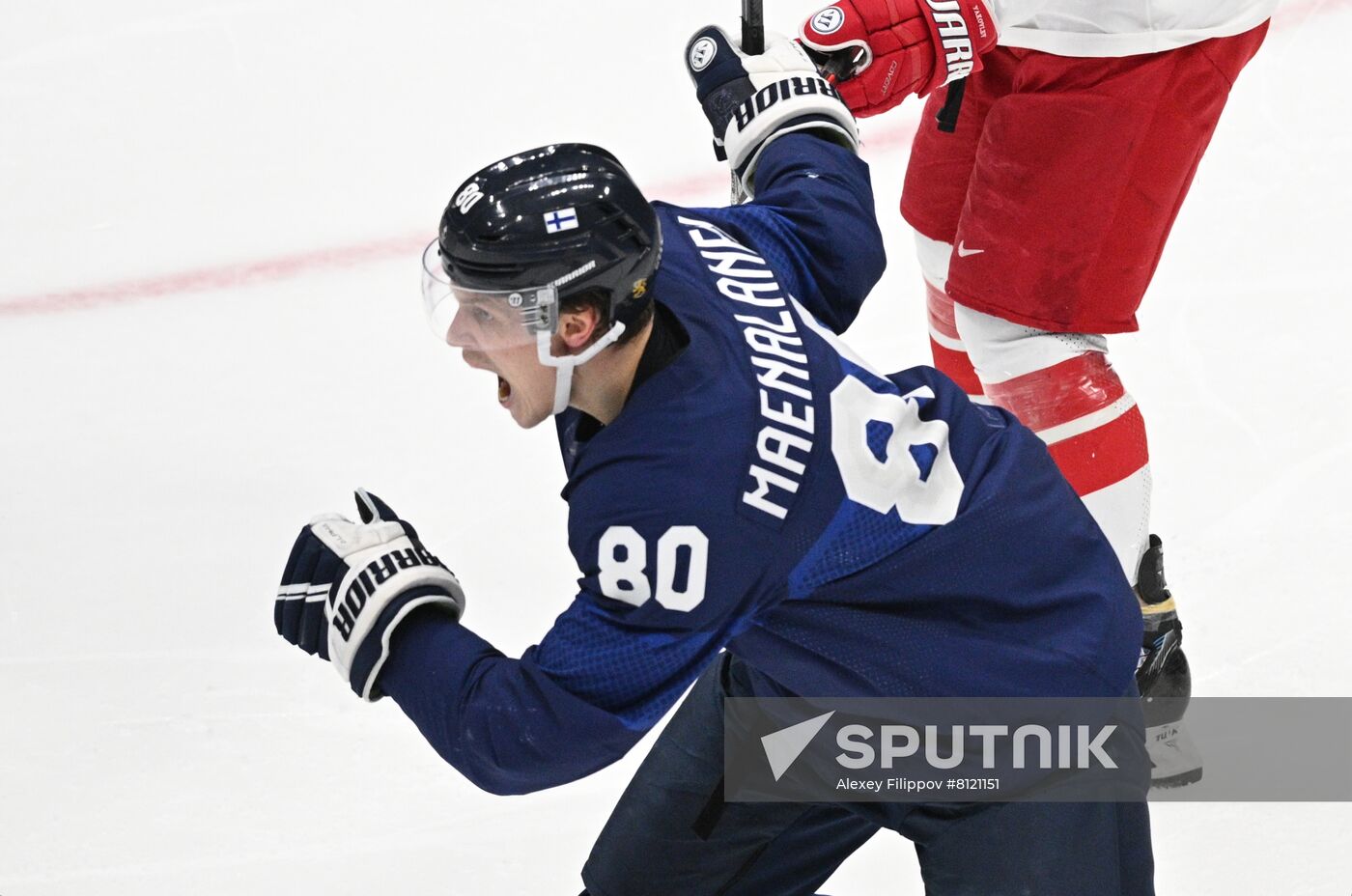 China Olympics 2022 Ice Hockey Finland - ROC