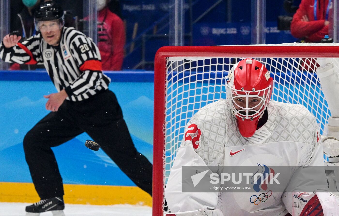 China Olympics 2022 Ice Hockey Finland - ROC