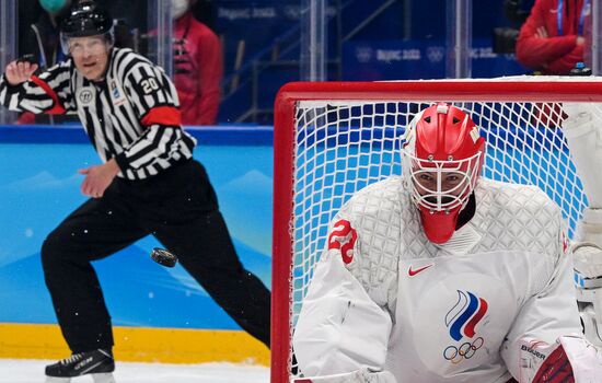 China Olympics 2022 Ice Hockey Finland - ROC