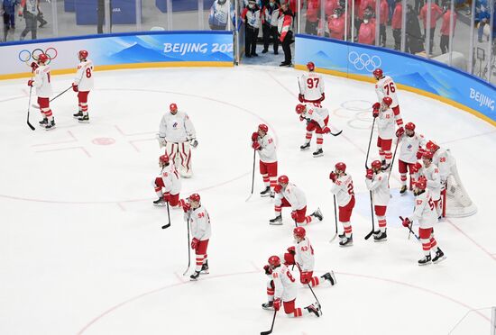 China Olympics 2022 Ice Hockey Finland - ROC