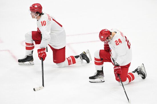 China Olympics 2022 Ice Hockey Finland - ROC