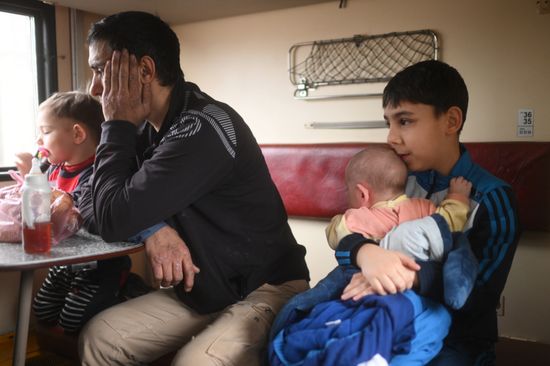 Ukraine DPR Tension Evacuation