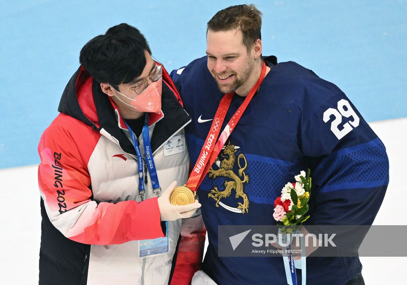 China Olympics 2022 Ice Hockey Finland - ROC