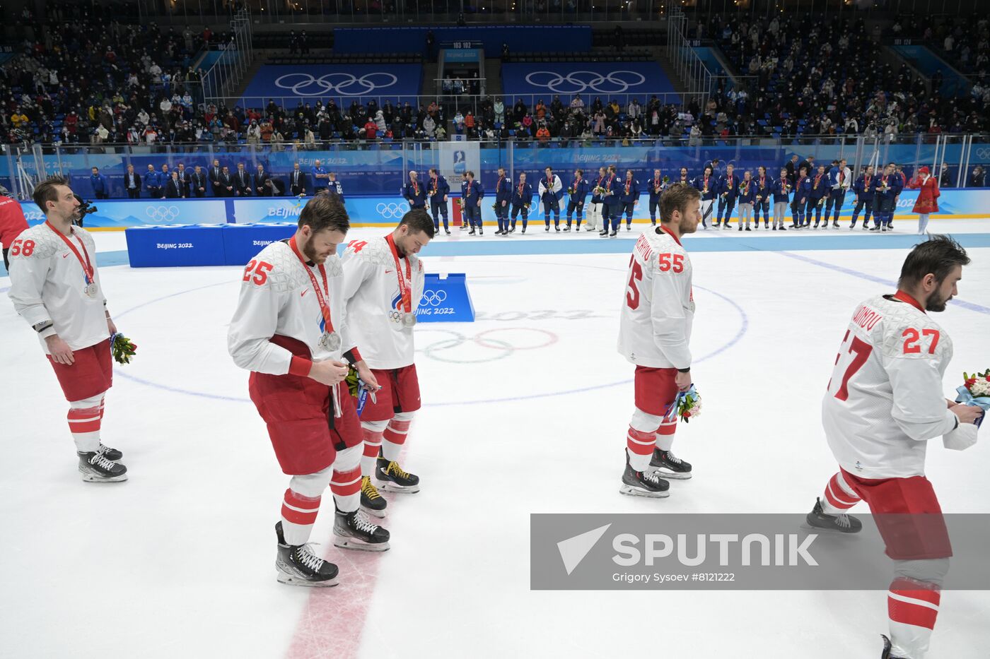 China Olympics 2022 Ice Hockey Finland - ROC