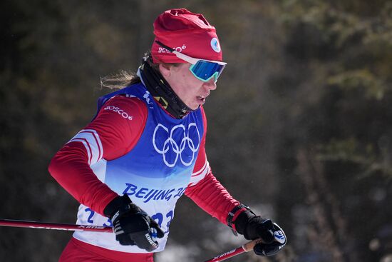 China Olympics 2022 Cross-Country Skiing Women