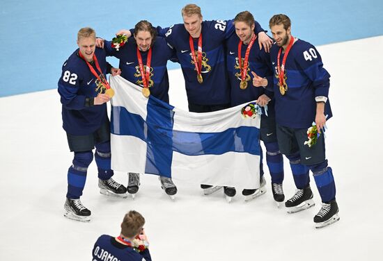 China Olympics 2022 Ice Hockey Finland - ROC
