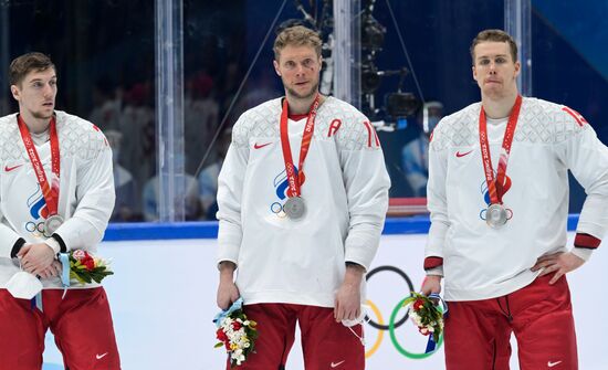 China Olympics 2022 Ice Hockey Finland - ROC