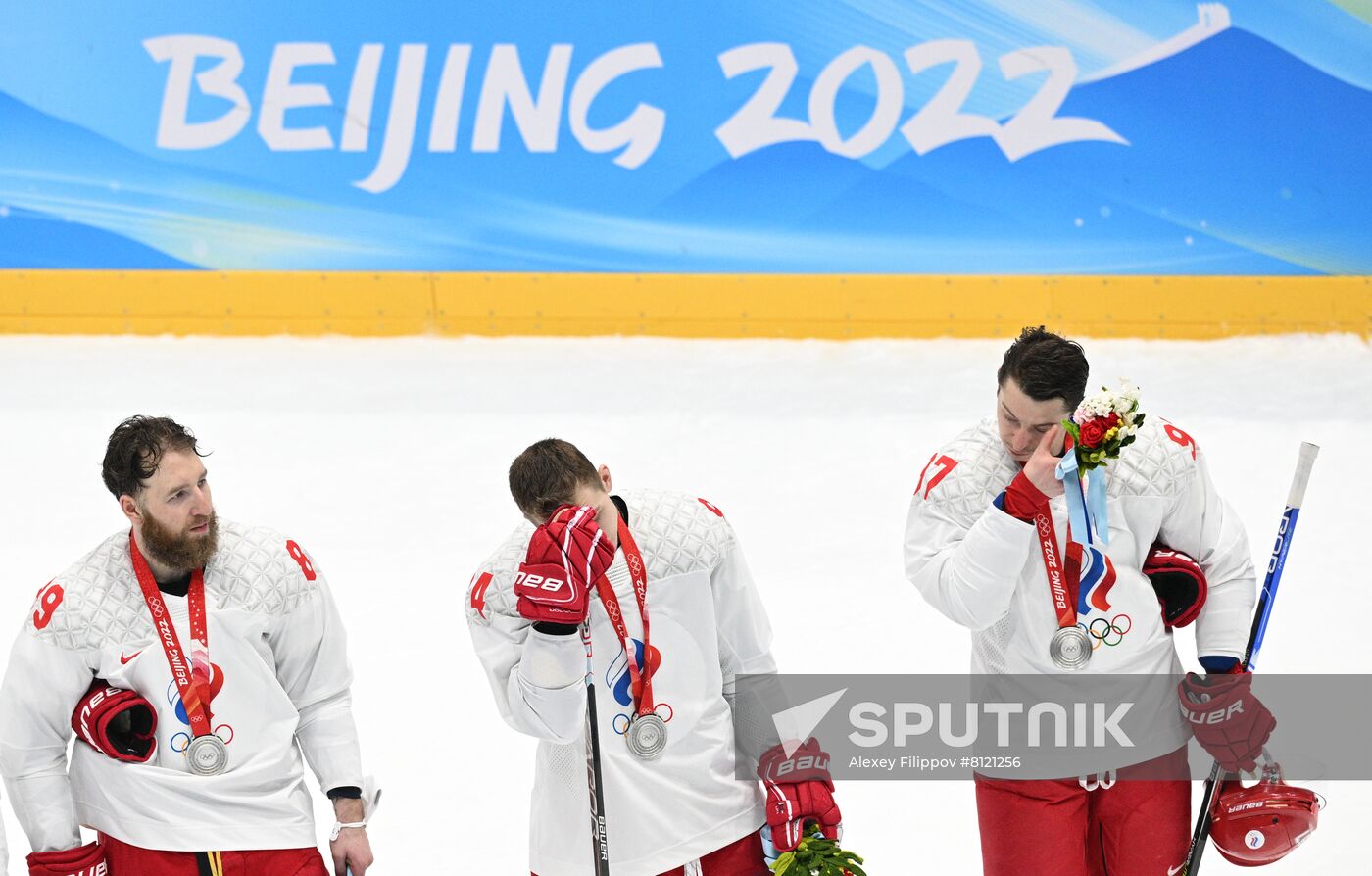 China Olympics 2022 Ice Hockey Finland - ROC