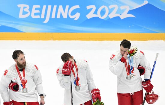 China Olympics 2022 Ice Hockey Finland - ROC