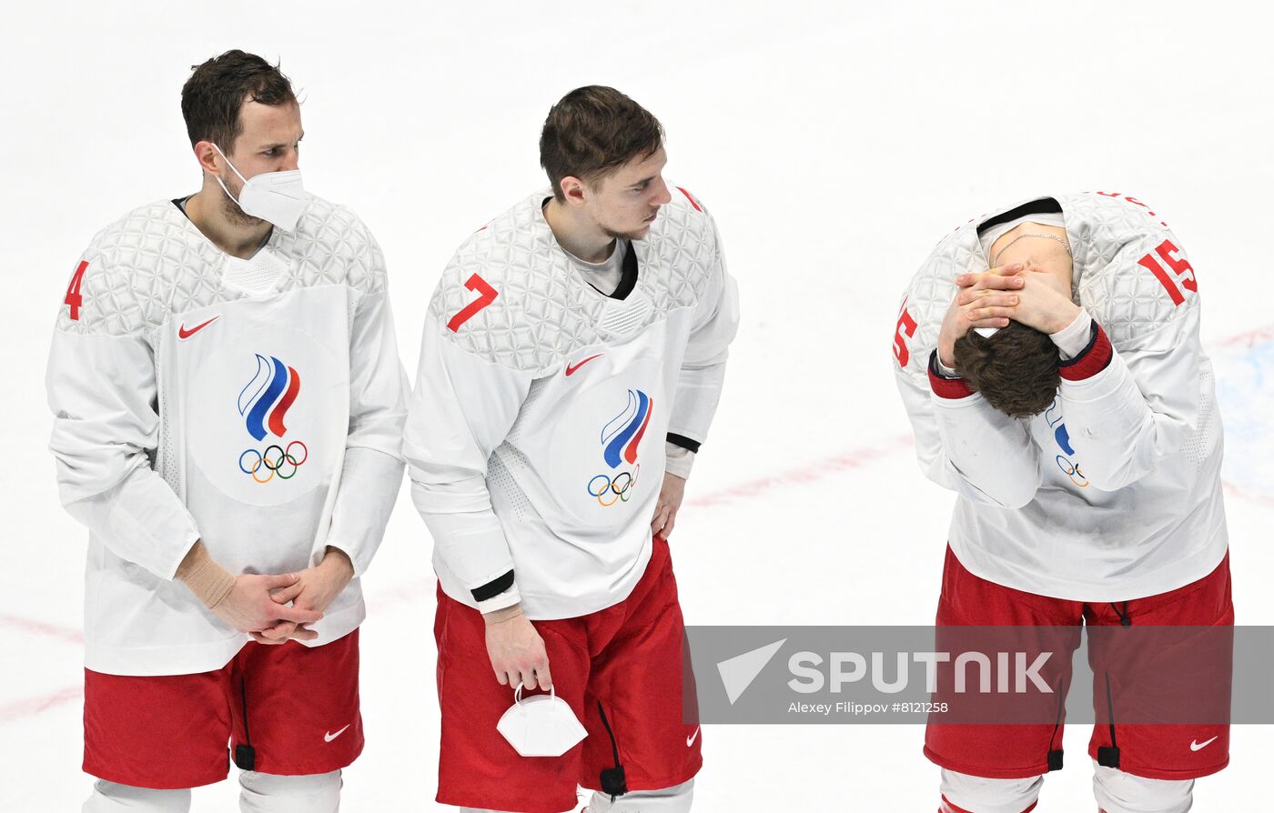 China Olympics 2022 Ice Hockey Finland - ROC