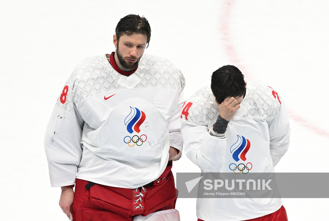 China Olympics 2022 Ice Hockey Finland - ROC