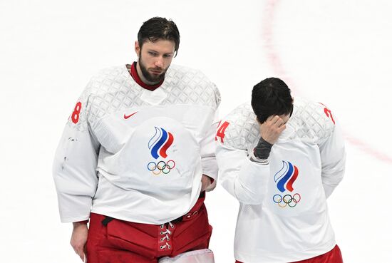 China Olympics 2022 Ice Hockey Finland - ROC