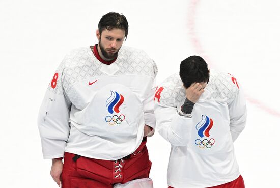China Olympics 2022 Ice Hockey Finland - ROC