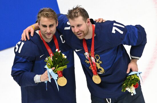 China Olympics 2022 Ice Hockey Finland - ROC