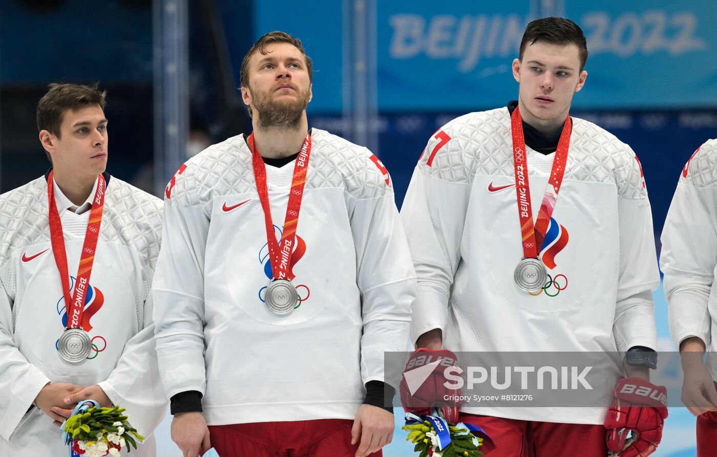 China Olympics 2022 Ice Hockey Finland - ROC