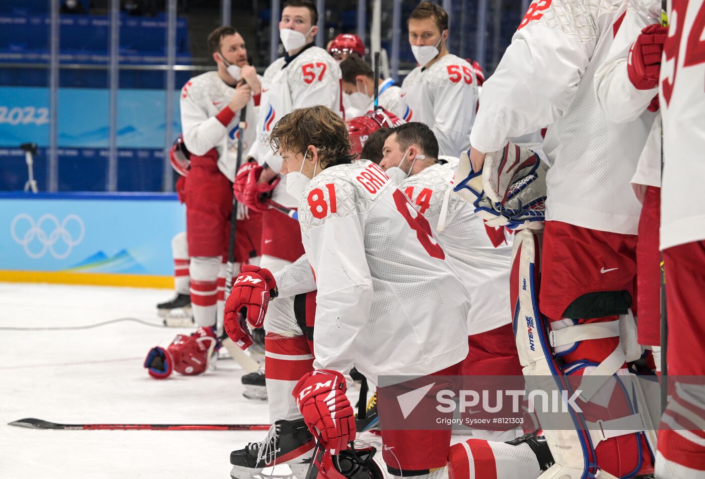 China Olympics 2022 Ice Hockey Finland - ROC