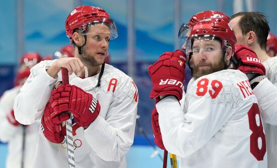 China Olympics 2022 Ice Hockey Finland - ROC