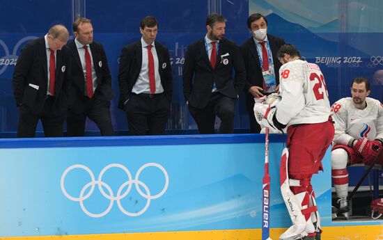 China Olympics 2022 Ice Hockey Finland - ROC
