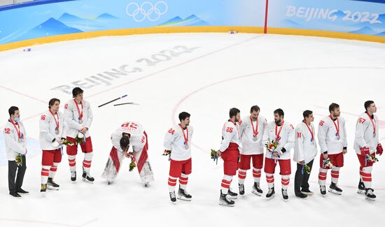 China Olympics 2022 Ice Hockey Finland - ROC