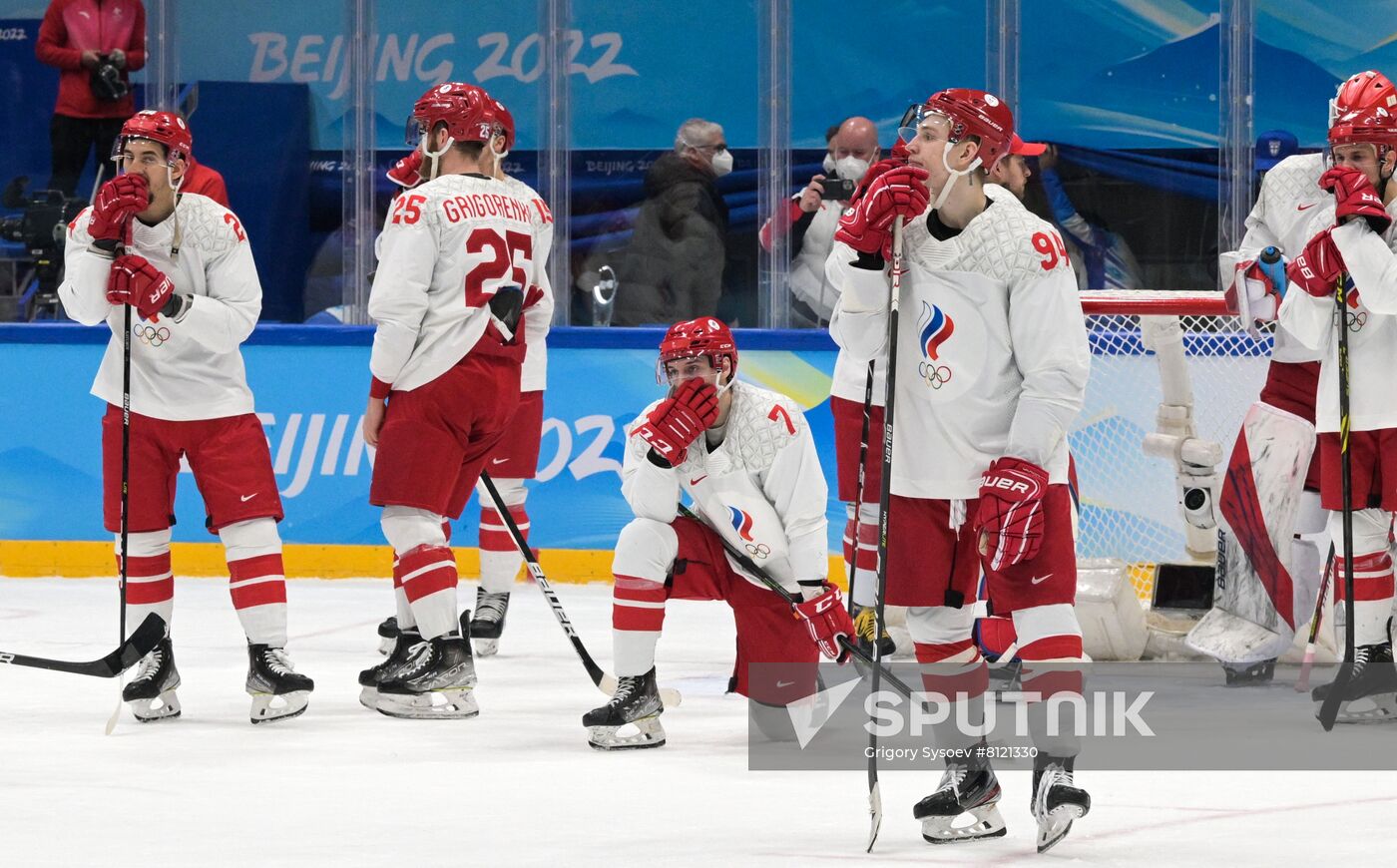 China Olympics 2022 Ice Hockey Finland - ROC