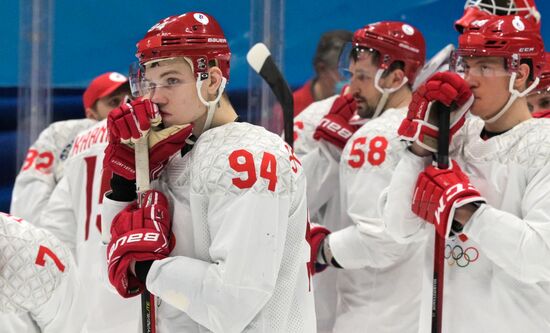 China Olympics 2022 Ice Hockey Finland - ROC