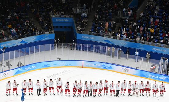 China Olympics 2022 Ice Hockey Finland - ROC
