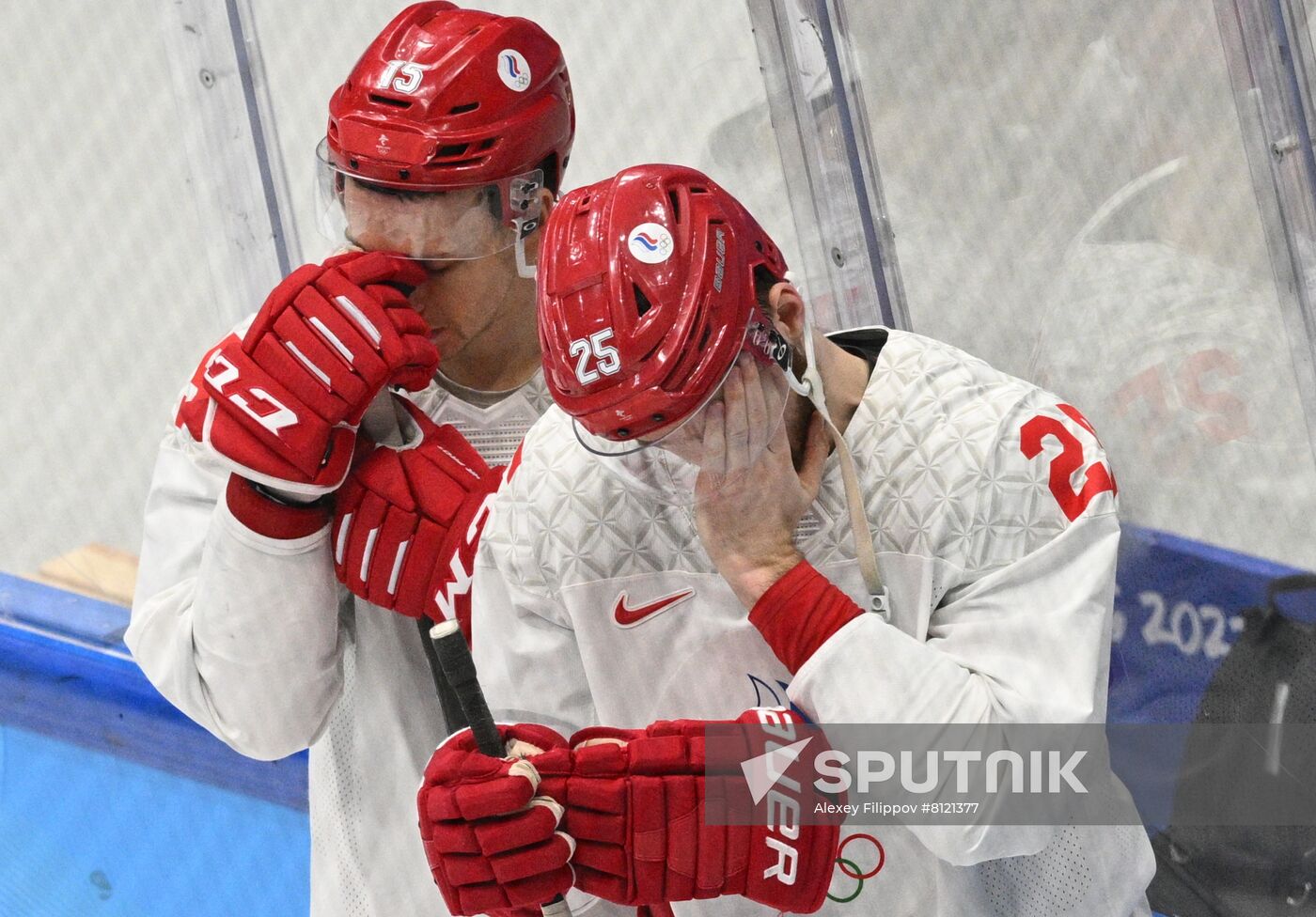 China Olympics 2022 Ice Hockey Finland - ROC