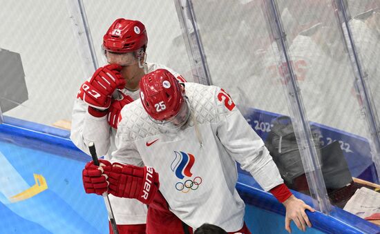 China Olympics 2022 Ice Hockey Finland - ROC