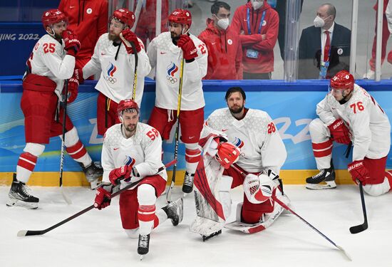 China Olympics 2022 Ice Hockey Finland - ROC