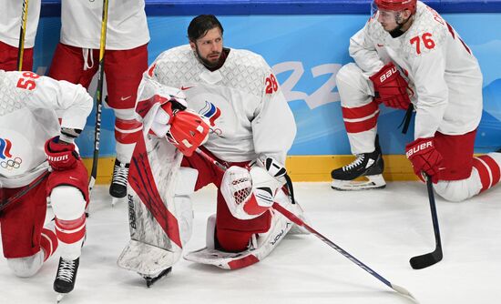 China Olympics 2022 Ice Hockey Finland - ROC