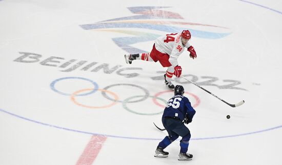 China Olympics 2022 Ice Hockey Finland - ROC