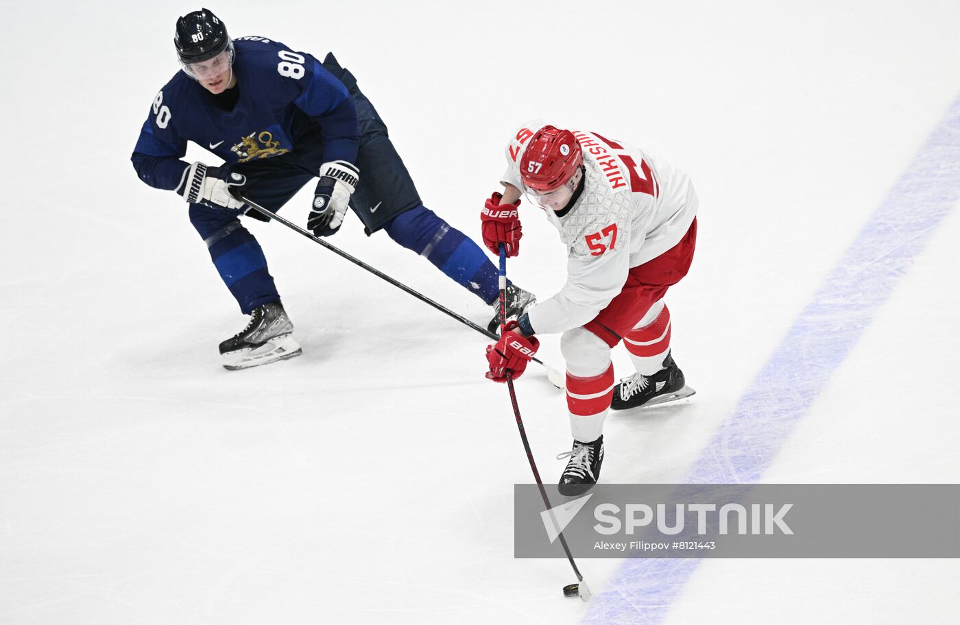 China Olympics 2022 Ice Hockey Finland - ROC