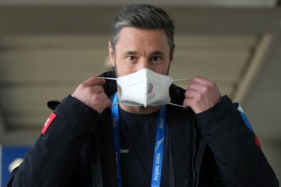 China Russia Olympics 2022 Medalists Departure
