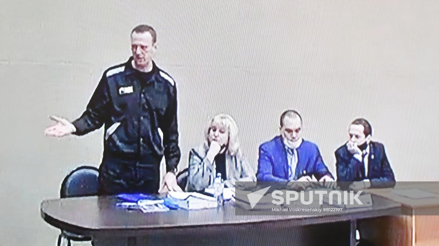 Russia Navalny New Case Trial