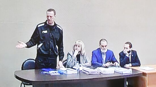 Russia Navalny New Case Trial