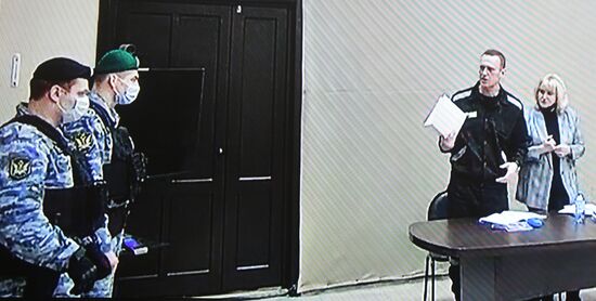 Russia Navalny New Case Trial