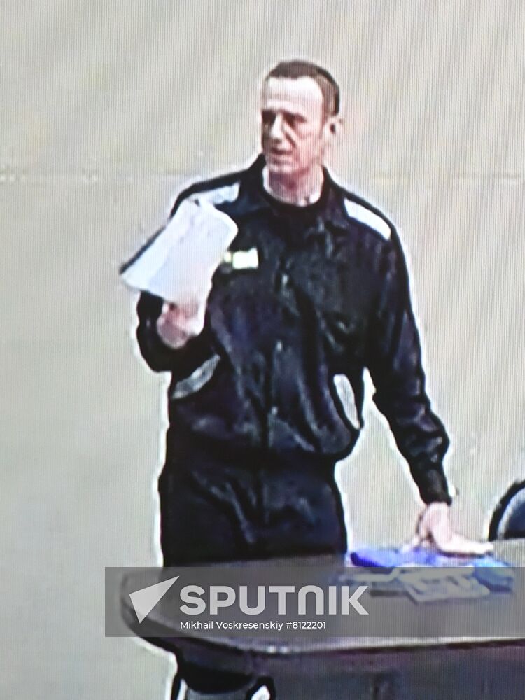 Russia Navalny New Case Trial