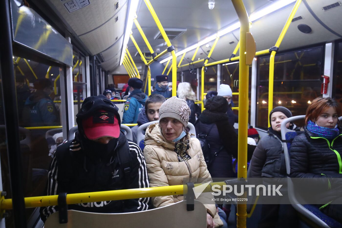 Russia Ukraine Tension Evacuees