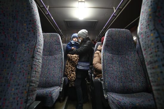 Russia Ukraine Tension Evacuees