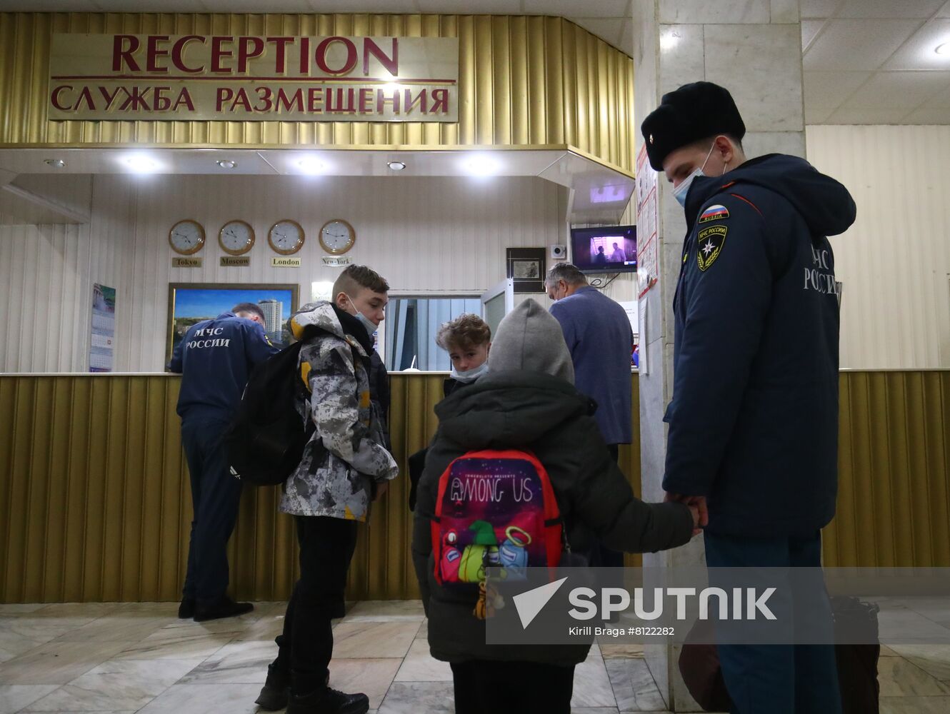 Russia Ukraine Tension Evacuees