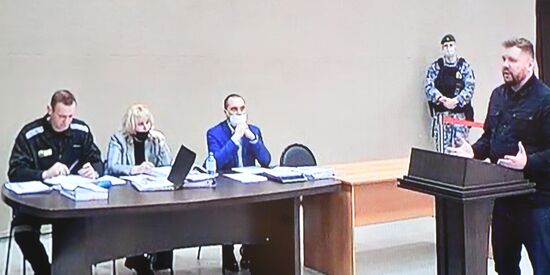 Russia Navalny New Case Trial