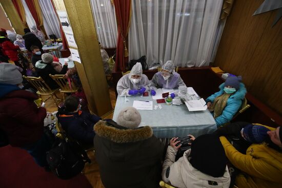 Russia Ukraine Tension Evacuees