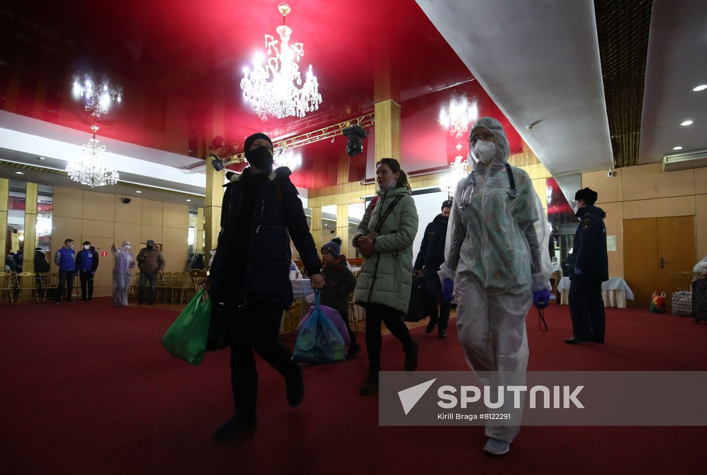 Russia Ukraine Tension Evacuees