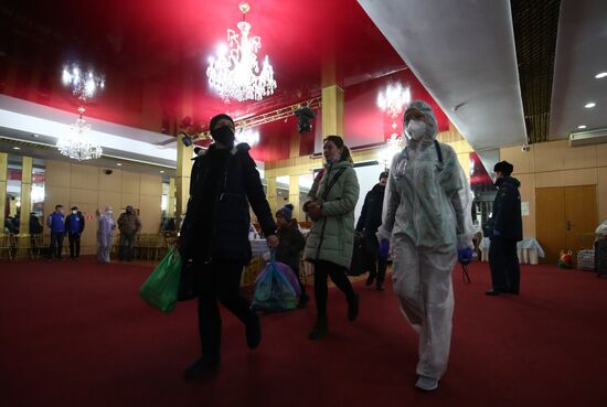 Russia Ukraine Tension Evacuees