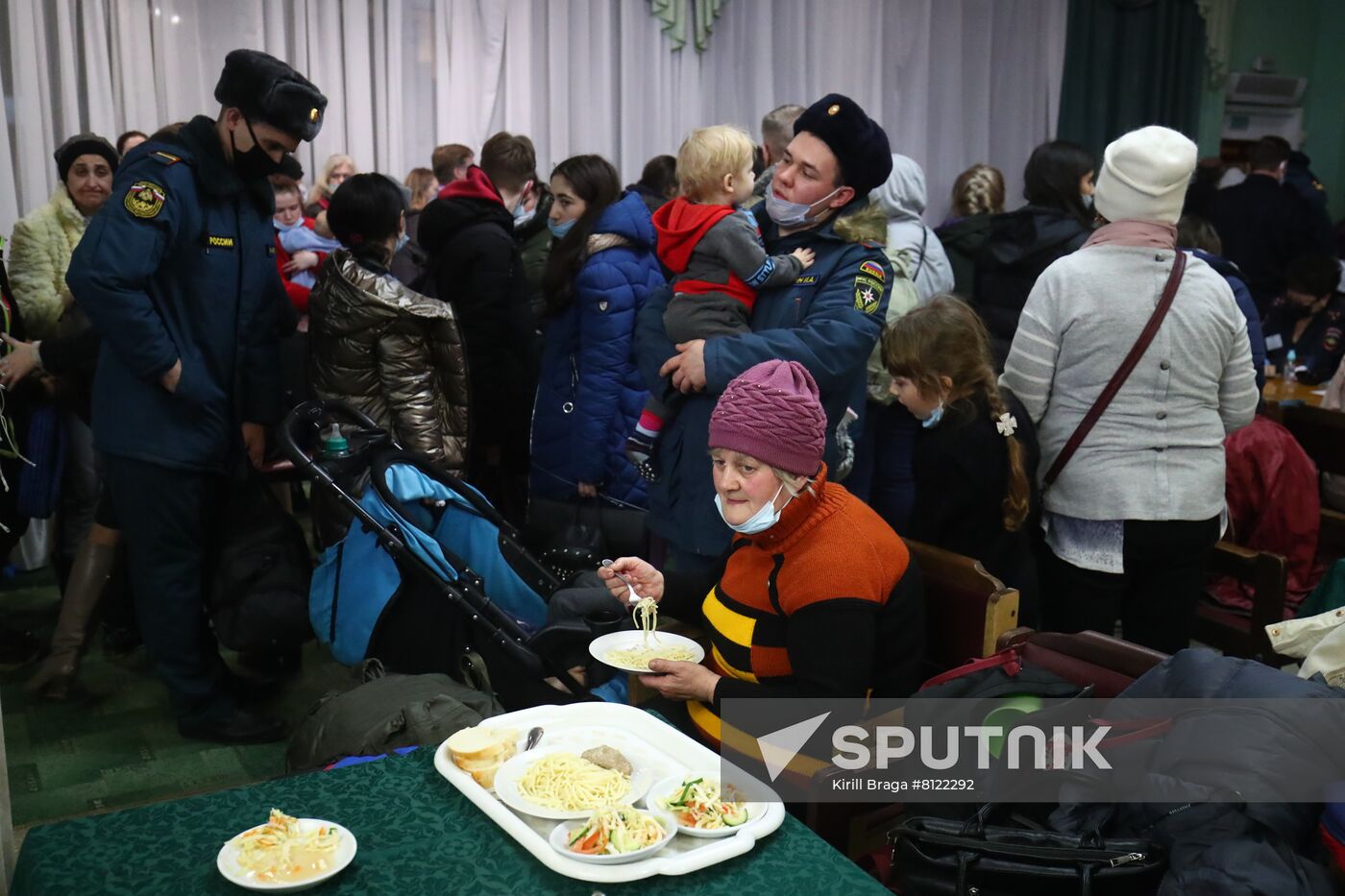 Russia Ukraine Tension Evacuees